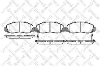 362 032B-SX STELLOX Комплект тормозных колодок, дисковый тормоз 362 032B-SX STELLOX Комплект тормозных колодок, дисковый тормоз